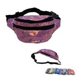 24 Pieces Shiny Waist Pack - Fanny Pack