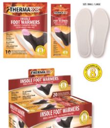 20 Bulk Air Activated Foot Warmers [size L/xl]