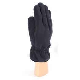 36 Pairs Men's Double Layer Fleece Gloves With Gripper Palm In Assorted Colors - Winter Gloves