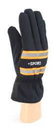 60 of Men's Ski Glove With Fleece Lined Assorted Colors