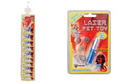 48 Wholesale Laser Pet Toy On Clip Strip