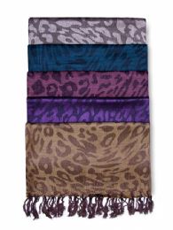 60 Pairs Womens Printed Pashmina Woven Scarf Assorted - Womens Fashion Scarves