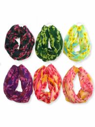 120 Pieces Womens Lightweight Infinity Scarf - Womens Fashion Scarves
