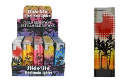 50 Wholesale Palm Tree Electronic Lighter