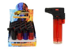 24 Pieces Torch Lighter Clear - Lighters