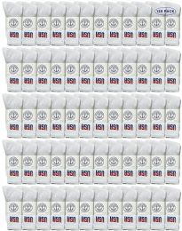 120 Pairs Yacht & Smith Men's Cotton Terry Cushioned Crew Socks White Usa, Size 10-13 - Mens Crew Socks