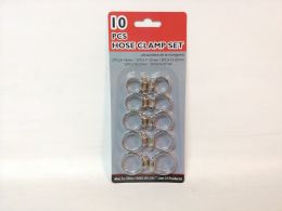 96 Wholesale 10 Pieces Hose Clamp Set