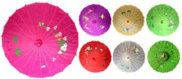 24 Units of Chinese Style Umbrella - Umbrellas & Rain Gear