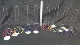 48 Wholesale Wire Napkin Holder Coffee And Wine Assorted Color