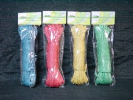 36 Wholesale Laundry Line Assorted Colors