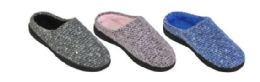 36 Units of Women's Warm Knitted House Slippers - Women's Slippers