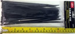 48 Wholesale 8 Inch 50 Pieces Black Cable Tie