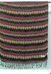 36 Pieces Winter Small Wave Print Pashmina Shawl - Winter Scarves