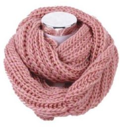 72 Wholesale Women's Knitted Winter Infinity Scarf