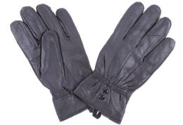 72 Pairs Women's Black Leather Gloves - Leather Gloves