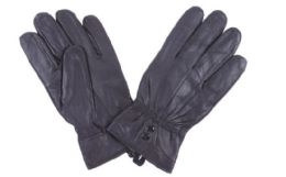 72 Wholesale Women's Black Leather Gloves