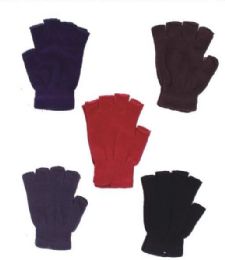 120 Wholesale Women's Finger Less Glove