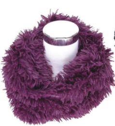 72 Pieces Women's Plush Infinity Scarf - Womens Fashion Scarves