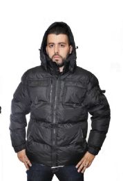 12 Bulk Men's Heavy Synthetic Down Puffer Jacket