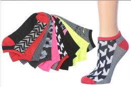 216 Pairs Women's Mega Pack No Show Socks - Womens Ankle Sock