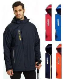 36 Wholesale Men's Waterproof Rain Ski Jacket With Fleece Lining & Hood