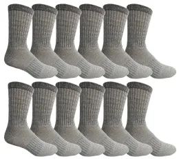 Yacht & Smith Women's Terry Lined Merino Wool Thermal Boot Socks