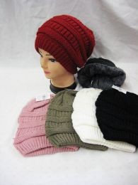 36 Pieces Fleece Lined Ski Skull Cap Slouchy Winter Hat - Winter Beanie Hats