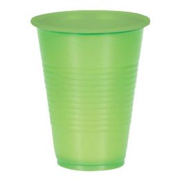 48 Wholesale 10 Count Plastic Cups Green
