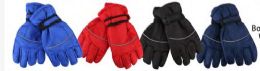 72 Wholesale Boys Water Proof Ski Glove