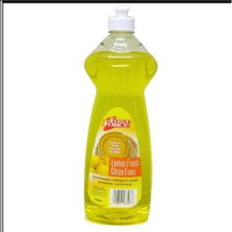 12 Wholesale First Force Lemon Dish Liquid 32 Ounce