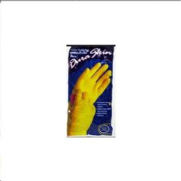 120 Wholesale Duraskin Yellow Latex Glove Medium Playtex