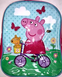 24 Pieces Peppa Pig Toddler Backpack - Backpacks 15" or Less