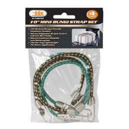 24 Sets Mini Bungee Strap Set 4 Piece - Bungee Cords