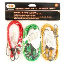 24 of 6 Piece Bungee Straps