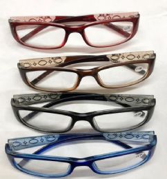120 Bulk Assorted Colors And Power Lens Plastic Reading Glasses Bulk Buy