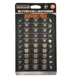24 Wholesale 30 Piece Button Cell Batteries