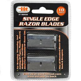 48 Wholesale 10 Piece Single Edge Razor Blades