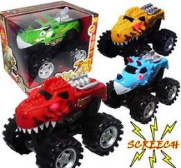 12 Wholesale Dino Monster Trucks With Lights And Sound