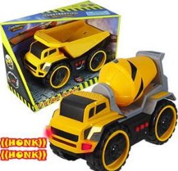 12 Wholesale Friction Powered Construction Vehicles With Lights And Sound