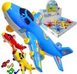 24 Wholesale Flashing Friction Powered Planes With Sound