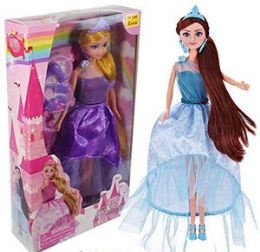 12 Wholesale 6 Piece Princess Doll Play Sets