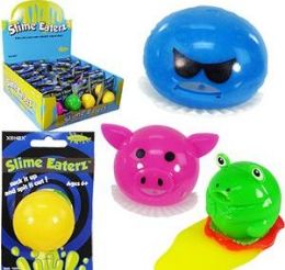 48 Wholesale Slime Eaterz Slime Sucking Toys