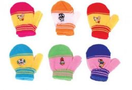 60 Units of Kids Winter Magic Mitten Stretchy Warm - Kids Winter Gloves