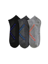 216 Pairs Mens Spandex Ankle Socks Size 10-13 - Mens Ankle Sock