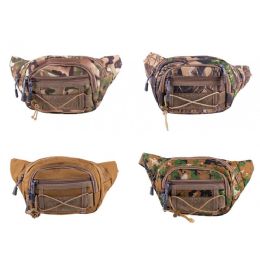 24 Wholesale Fanny Packs In 4 Assorted Camouflage Color