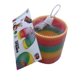 36 Wholesale 3.5" Magic Spring Toy [rainbow]