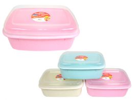 48 Wholesale Food Container Rectangle Large