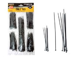 144 Wholesale Cable Ties 250pc Black Color