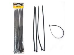72 Bulk Cable Ties 20pc 7mm X15.7"