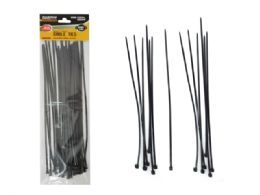 96 Pieces Black Cable Ties 40pc 11.8" L - Cable wire